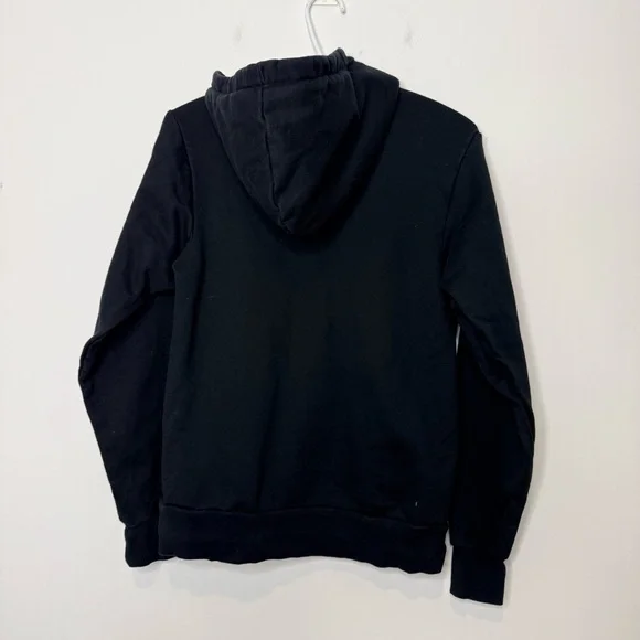 ALO Yoga hype Black Zip-Up Hoodie Sweater - Picture 8 of 9
